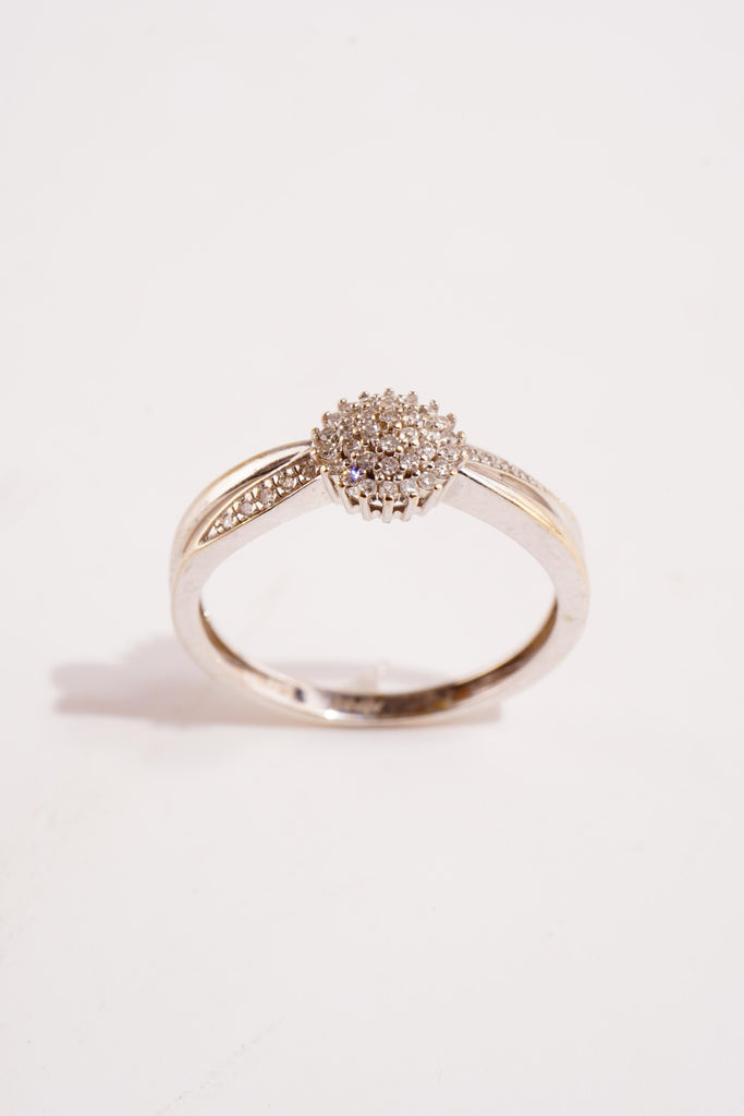 Prsten s přírodními diamanty 2,03 g
